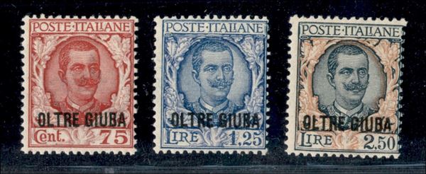 ITALIA / Colonie / Oltre Giuba / Posta ordinaria