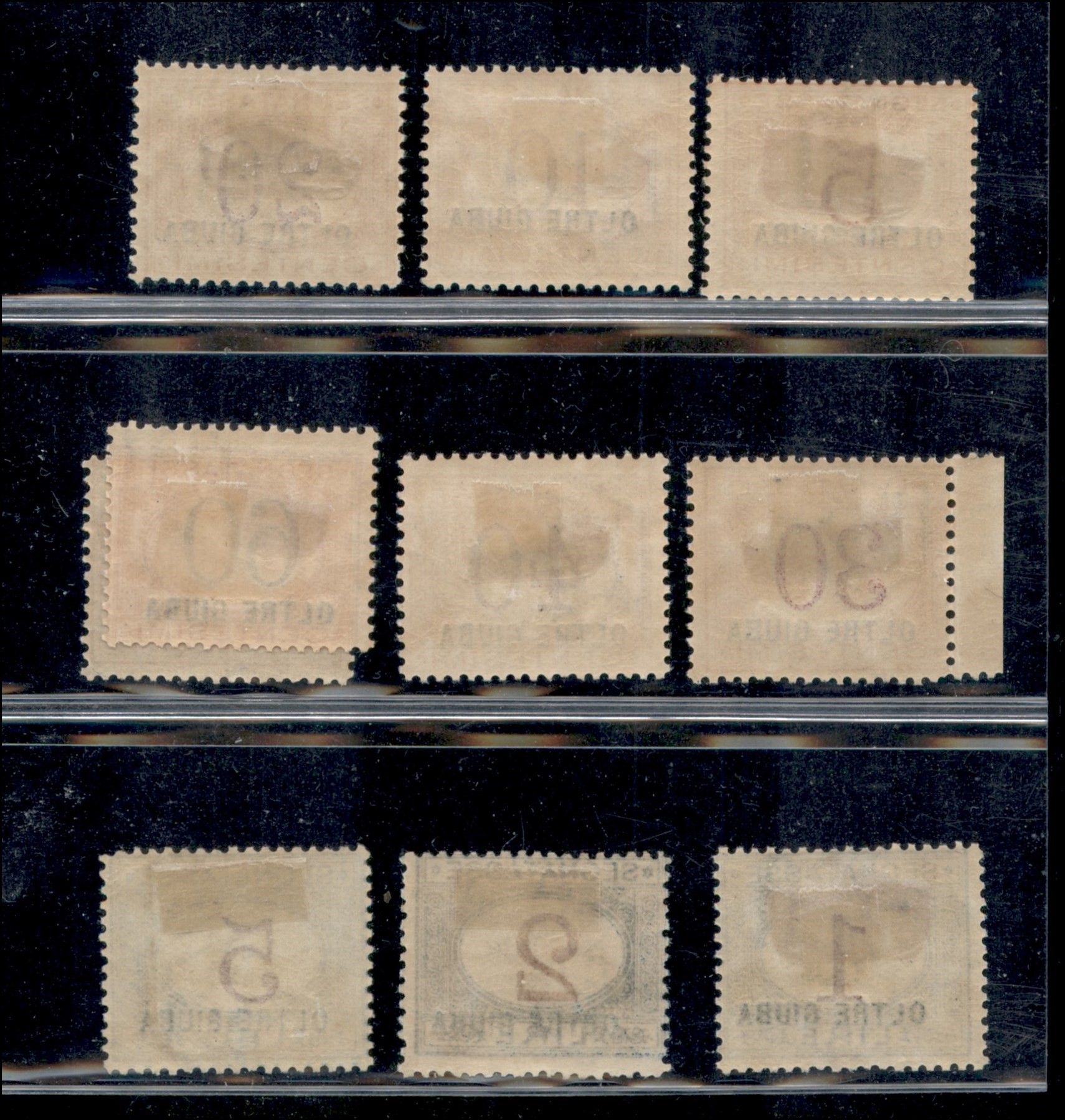Italia / Colonie / Oltre Giuba / Segnatasse
