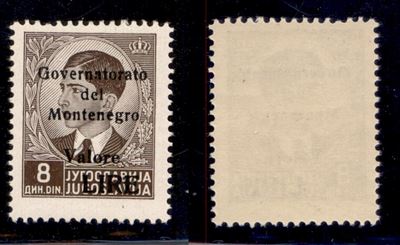 Italia / Occupazioni II Guerra Mondiale / Montenegro / Posta Ordinaria