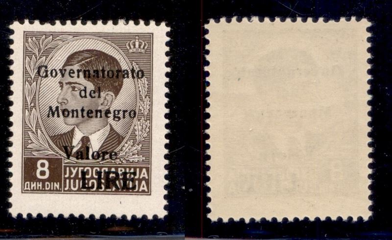 Italia / Occupazioni II Guerra Mondiale / Montenegro / Posta Ordinaria