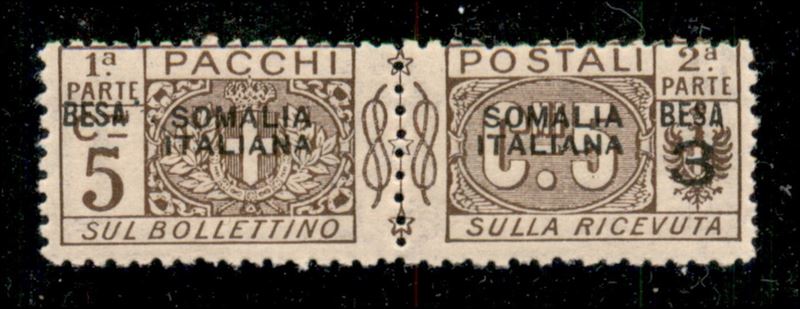 Italia / Colonie / Somalia / Pacchi Postali