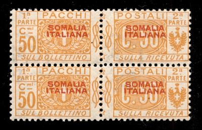 Italia / Colonie / Somalia / Pacchi Postali