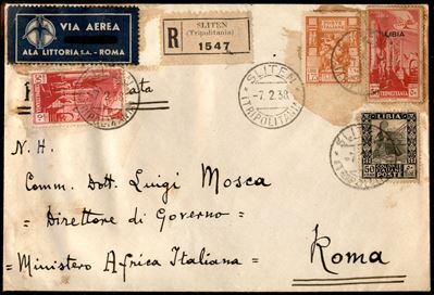 Italia / Colonie / Tripolitania / Aerogrammi