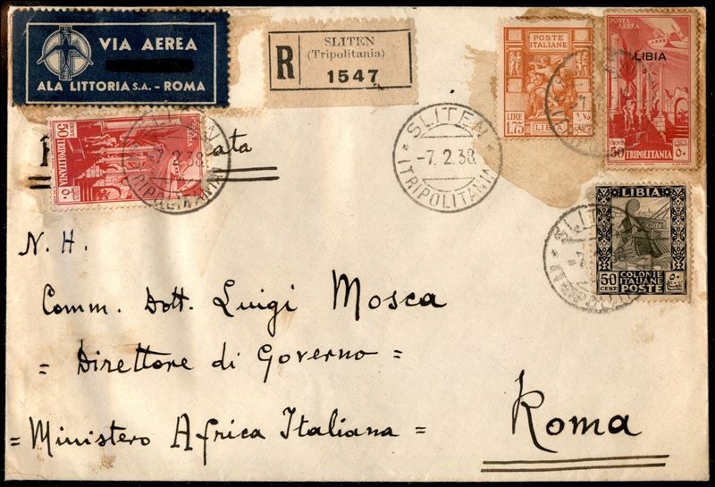 Italia / Colonie / Tripolitania / Aerogrammi