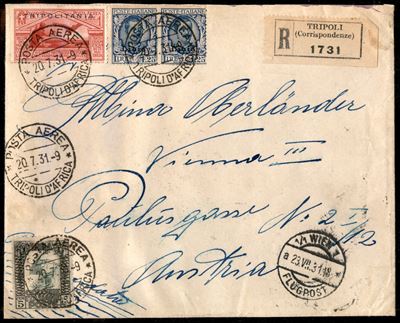 Italia / Colonie / Tripolitania / Aerogrammi