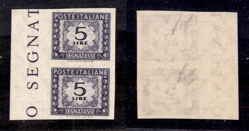 Italia / Repubblica / Segnatasse