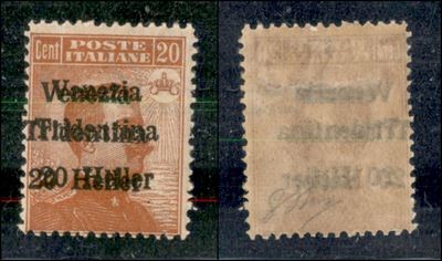 Italia / Occupazioni i Guerra Mondiale / Trentino-alto Adige / Posta Ordinaria