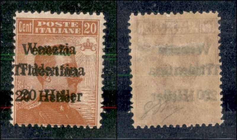 Italia / Occupazioni i Guerra Mondiale / Trentino-alto Adige / Posta Ordinaria