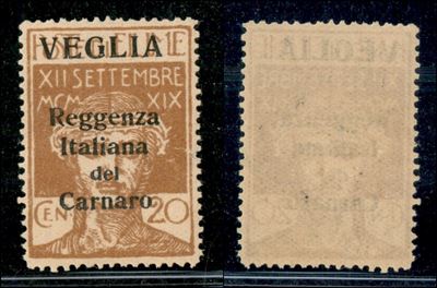 Italia / Occupazioni i Guerra Mondiale / Veglia / Posta Ordinaria