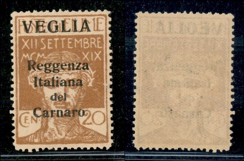 Italia / Occupazioni i Guerra Mondiale / Veglia / Posta Ordinaria