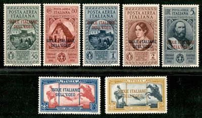Italia / Colonie / Egeo / Emissioni Generali / Posta Aerea