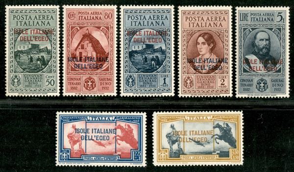 ITALIA / Colonie / Egeo / Emissioni generali / Posta aerea