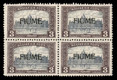 Italia / Occupazioni i Guerra Mondiale / Fiume / Posta Ordinaria