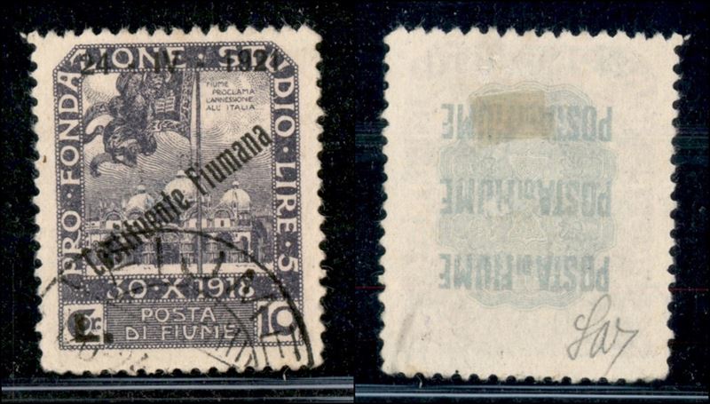 Italia / Occupazioni i Guerra Mondiale / Fiume / Posta Ordinaria