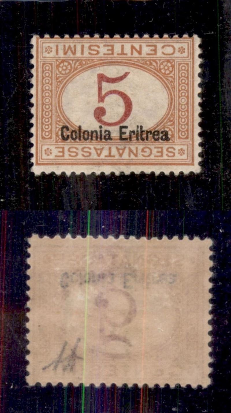Italia / Colonie / Eritrea / Segnatasse