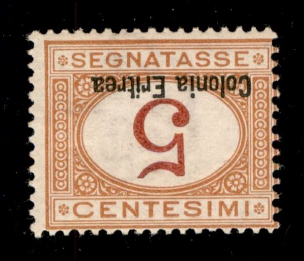 ITALIA / Colonie / Eritrea / Segnatasse