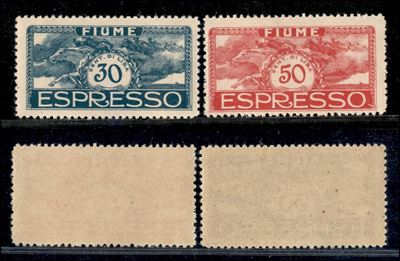 Italia / Occupazioni i Guerra Mondiale / Fiume / Espressi