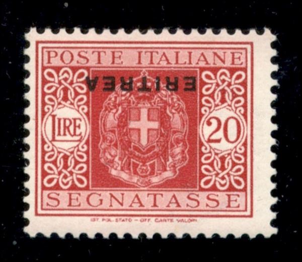 ITALIA / Colonie / Eritrea / Segnatasse