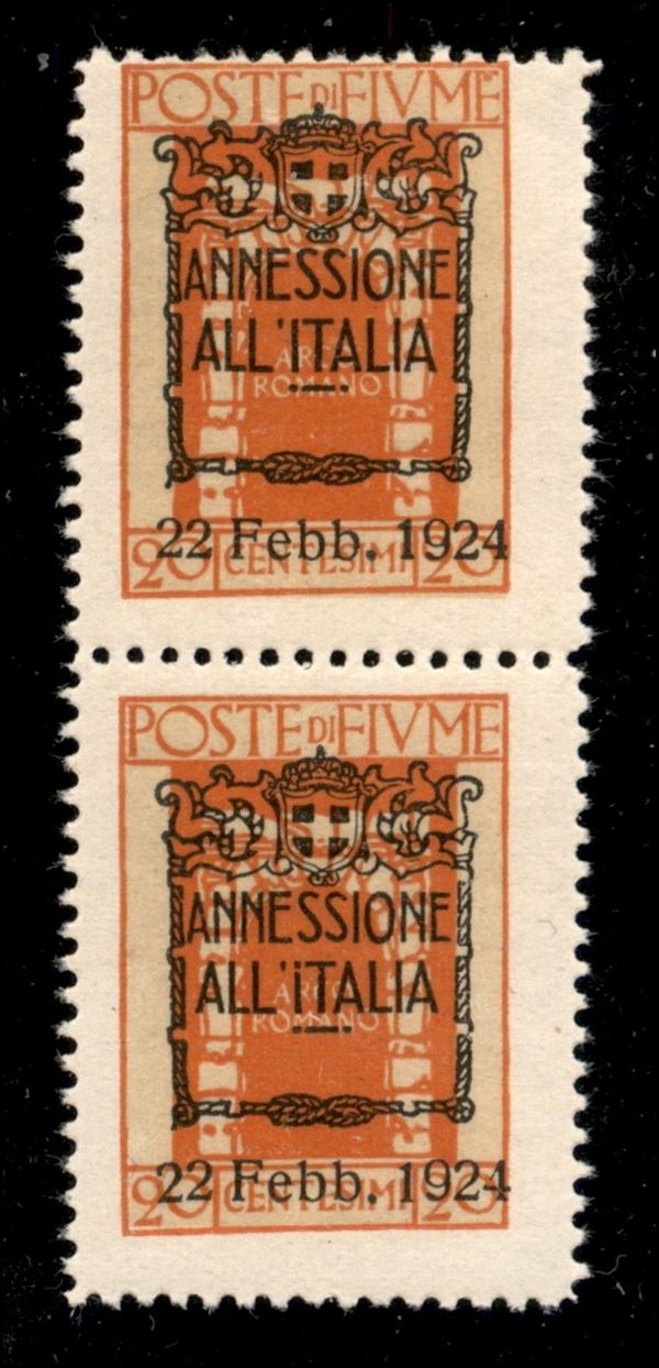 ITALIA / Occupazioni I guerra mondiale / Fiume / Posta ordinaria