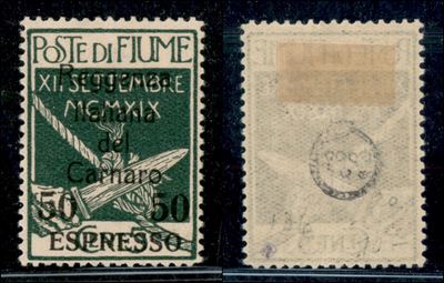Italia / Occupazioni i Guerra Mondiale / Fiume / Espressi