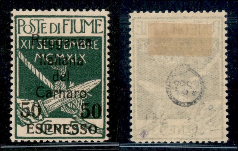 Italia / Occupazioni i Guerra Mondiale / Fiume / Espressi