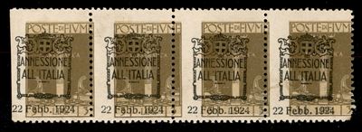 Italia / Occupazioni i Guerra Mondiale / Fiume / Posta Ordinaria