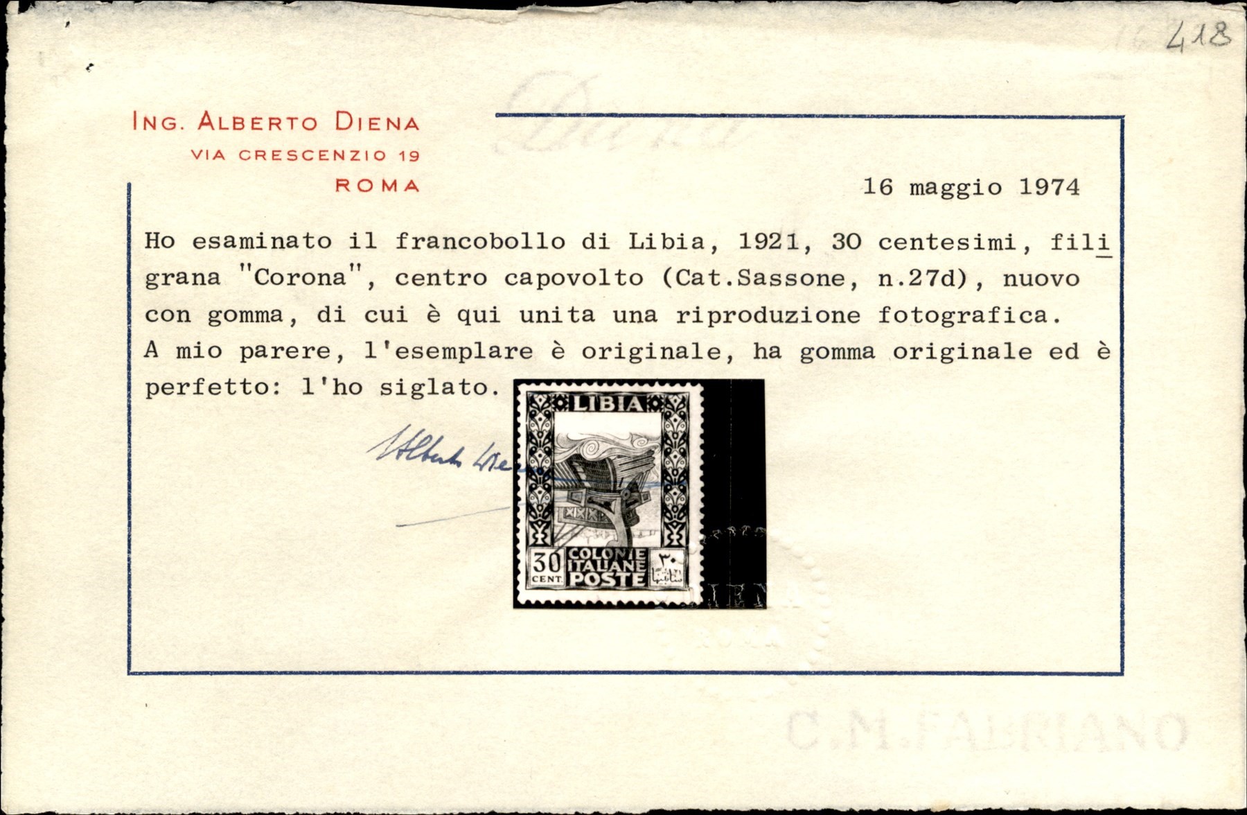 Italia / Colonie / Libia / Posta Ordinaria
