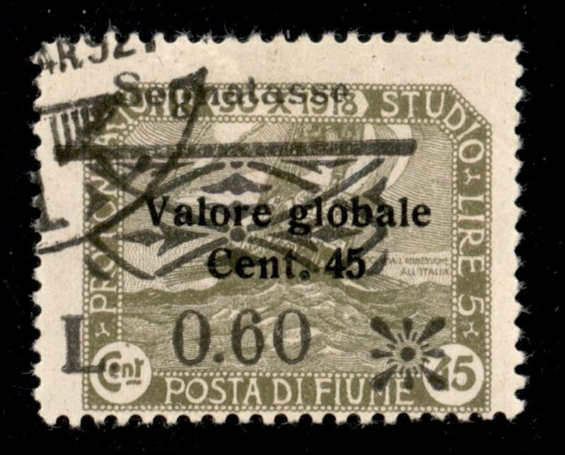 Italia / Occupazioni i Guerra Mondiale / Fiume / Segnatasse