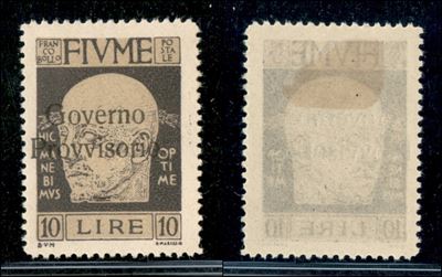 Italia / Occupazioni i Guerra Mondiale / Fiume / Posta Ordinaria