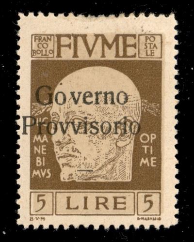 Italia / Occupazioni i Guerra Mondiale / Fiume / Posta Ordinaria