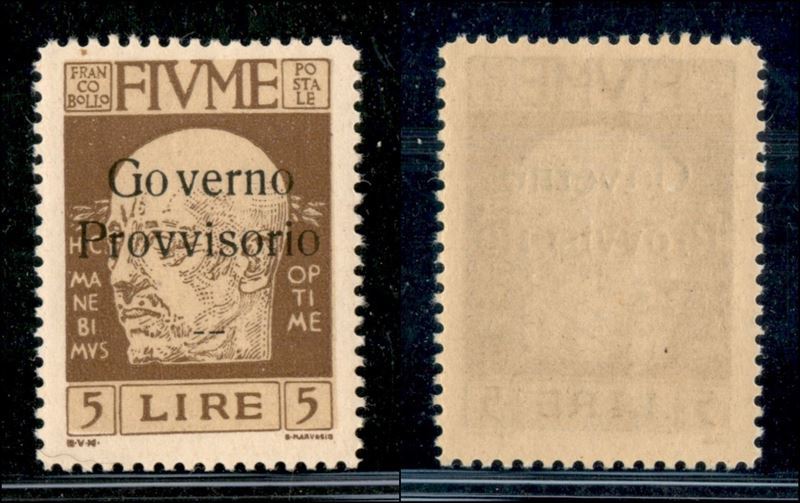 Italia / Occupazioni i Guerra Mondiale / Fiume / Posta Ordinaria