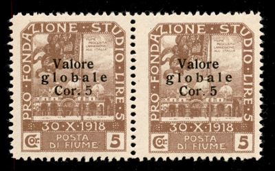 Italia / Occupazioni i Guerra Mondiale / Fiume / Posta Ordinaria
