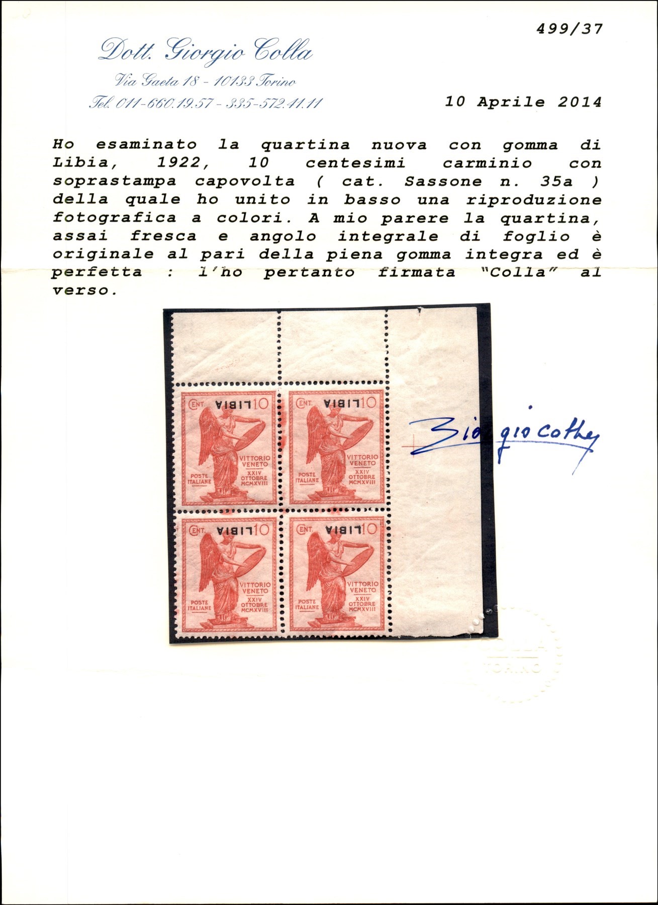 Italia / Colonie / Libia / Posta Ordinaria