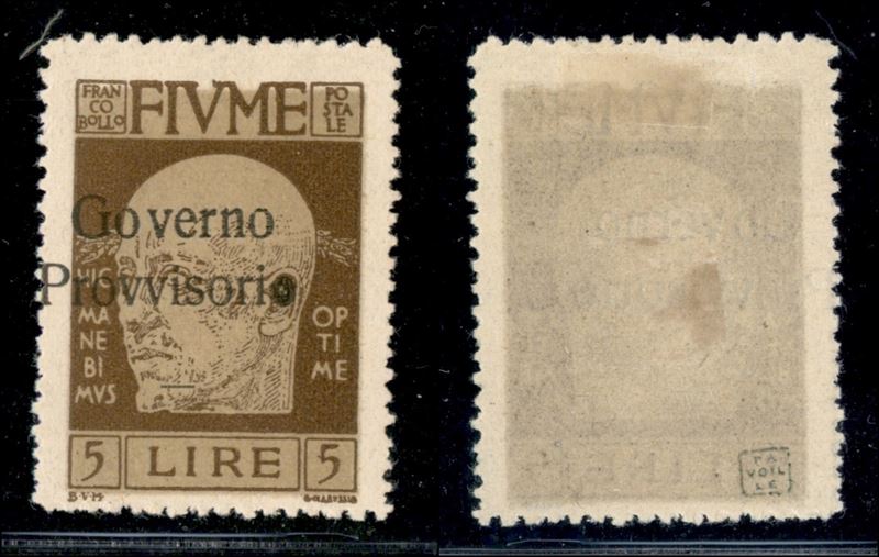 Italia / Occupazioni i Guerra Mondiale / Fiume / Posta Ordinaria