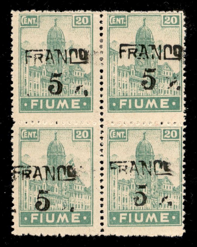 Italia / Occupazioni i Guerra Mondiale / Fiume / Posta Ordinaria