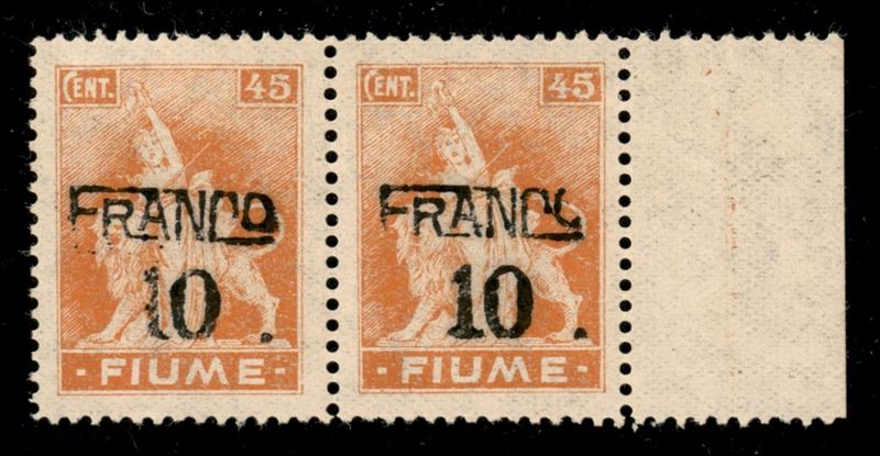 Italia / Occupazioni i Guerra Mondiale / Fiume / Posta Ordinaria