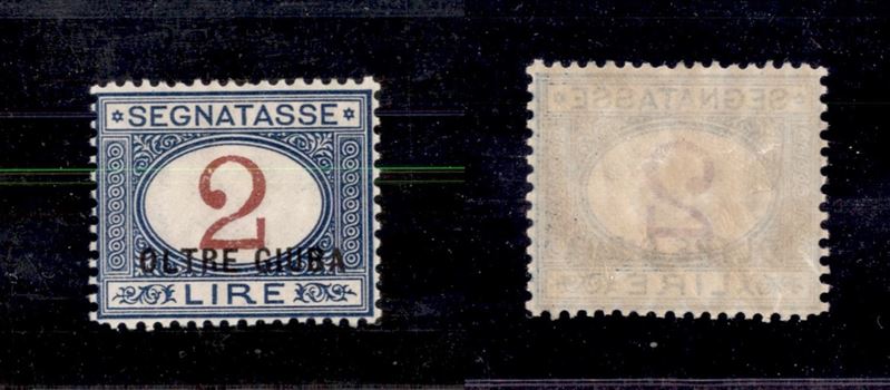 Italia / Colonie / Oltre Giuba / Segnatasse