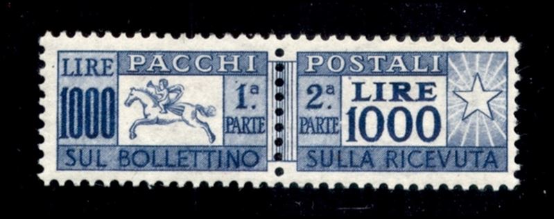 Italia / Repubblica / Pacchi Postali