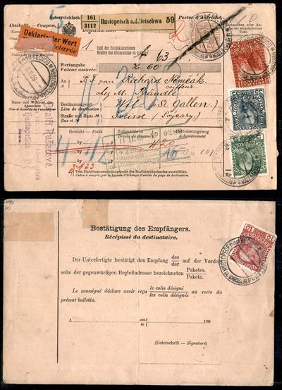Austria / Bollettino Pacchi