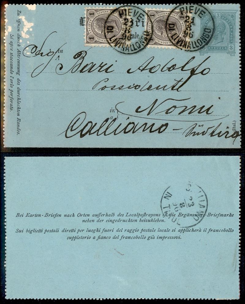 Austria / Territori Italiani D'austria / Posta Ordinaria