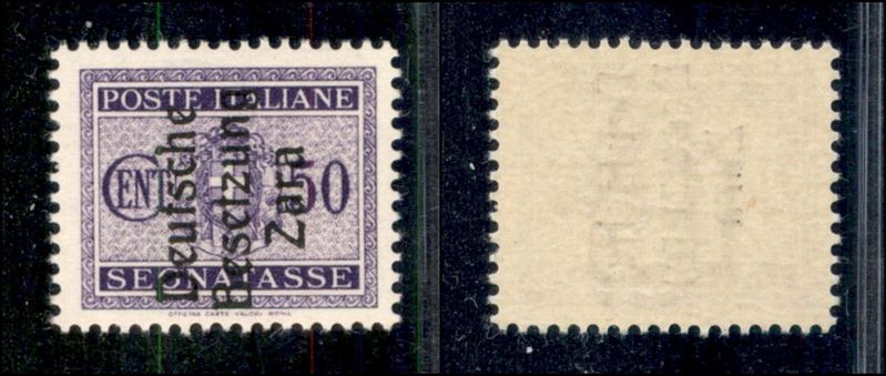 Italia / Occupazioni Straniere di Territori Italiani / Occupazione Tedesca / Zara