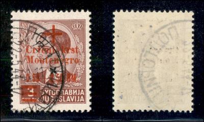 Italia / Occupazioni Straniere di Territori Italiani / Occupazione Tedesca / Montenegro / Posta O...