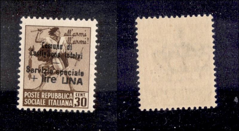 Italia / Emissioni Locali / Castglione D'intelvi / Posta Ordinaria