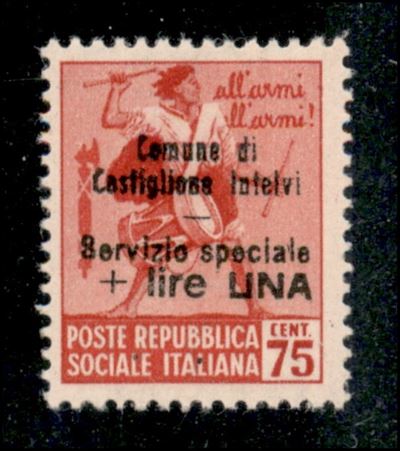 Italia / Emissioni Locali / Castglione D'intelvi / Posta Ordinaria