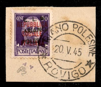 Italia / C.L.n. / Ariano Polesine / Posta Ordinaria