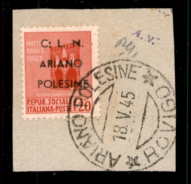 Italia / C.L.n. / Ariano Polesine / Posta Ordinaria