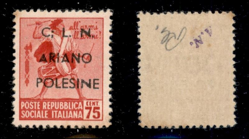 Italia / C.L.n. / Ariano Polesine / Posta Ordinaria