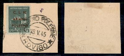 Italia / C.L.n. / Ariano Polesine / Posta Ordinaria