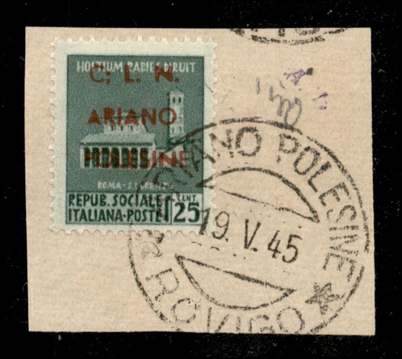 Italia / C.L.n. / Ariano Polesine / Posta Ordinaria