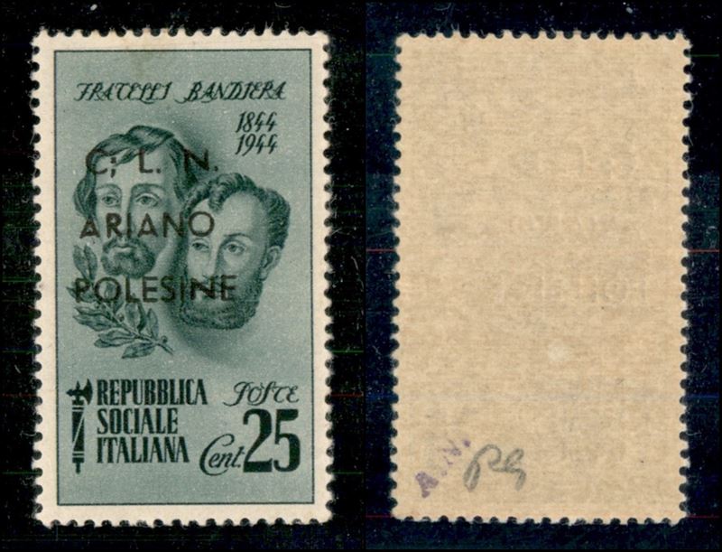 Italia / C.L.n. / Ariano Polesine / Posta Ordinaria